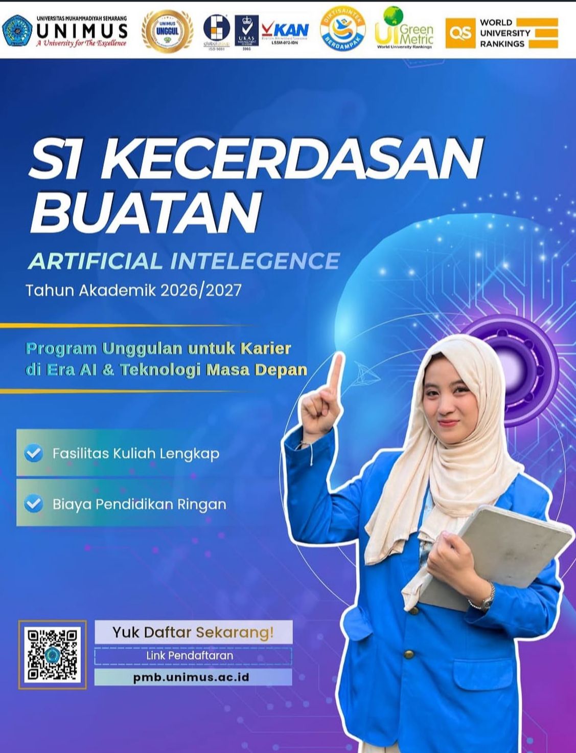 Pendaftaran Mahasiswa Baru UNIVERSITAS MUHAMMADIYAH SEMARANG